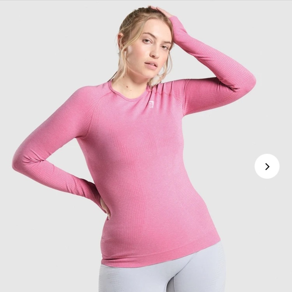 GYMSHARK VITAL SEAMLESS 2.0 LONG SLEEVE TOP